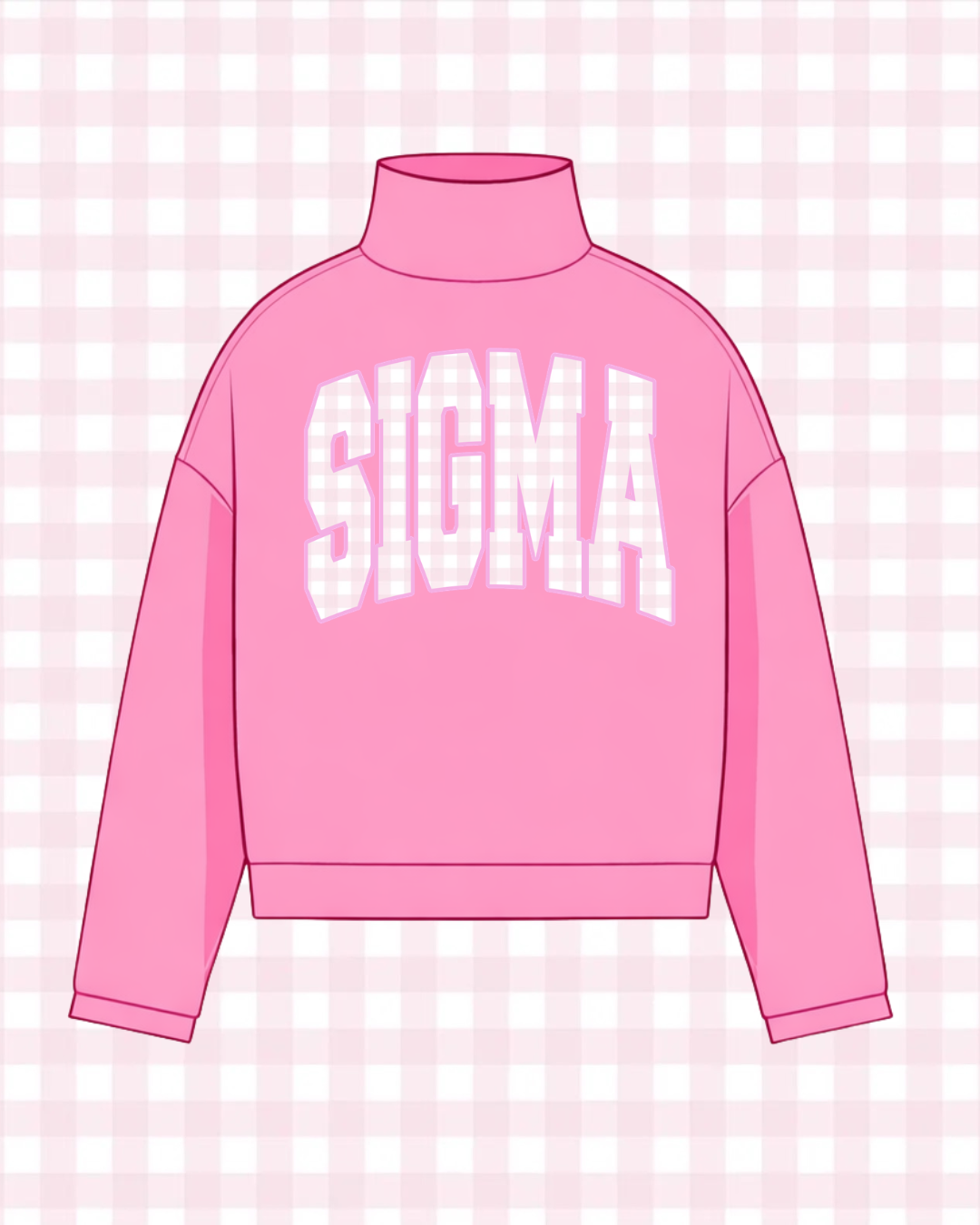 SIGMA MOCK NECK SWEATSHIRT
