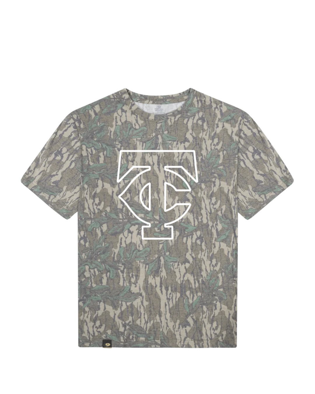 MOSSY OAK BOTTOMLAND THOMAS COUNTY CENTRAL T SHIRT