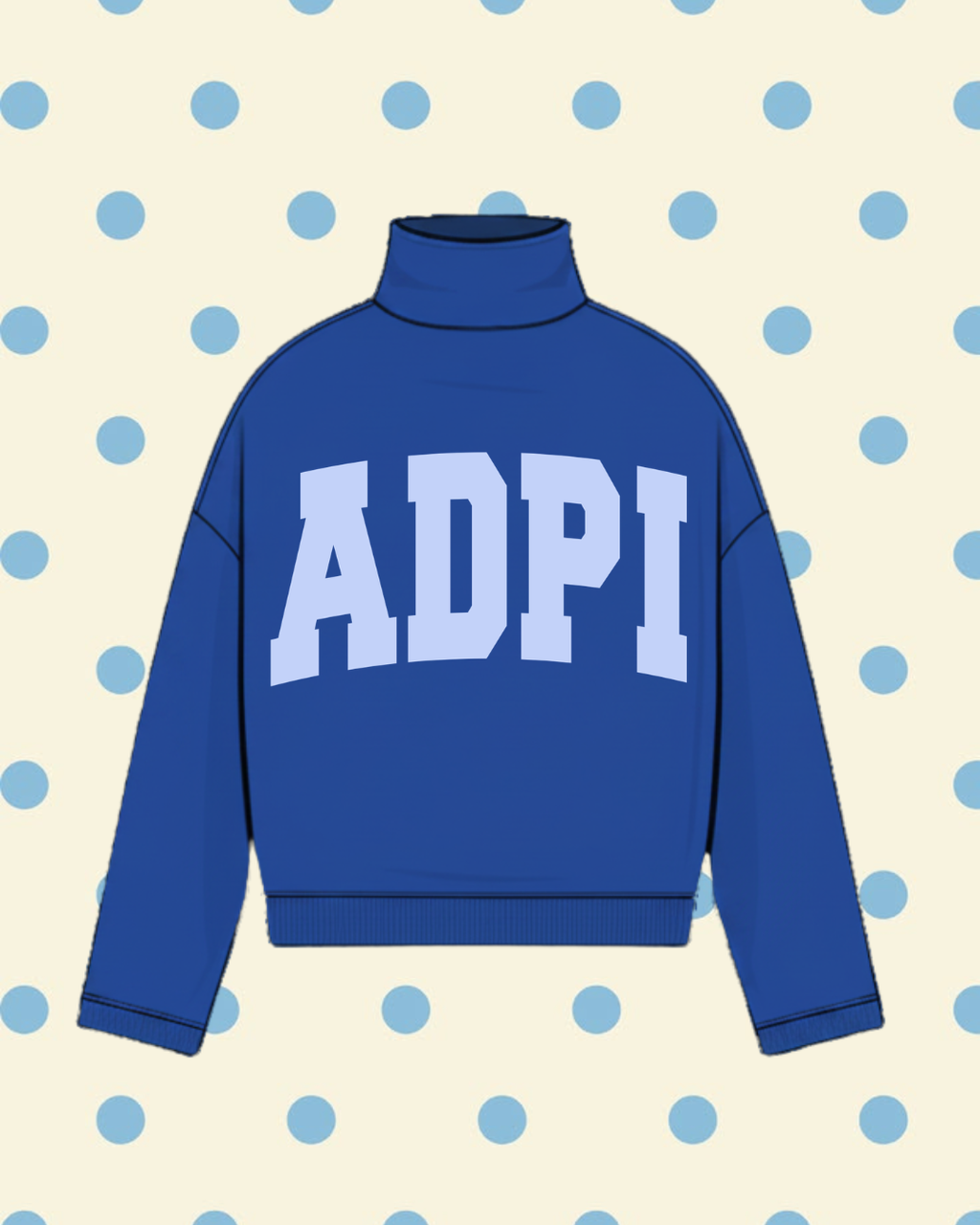 ADPI MOCK NECK SWEATSHIRT