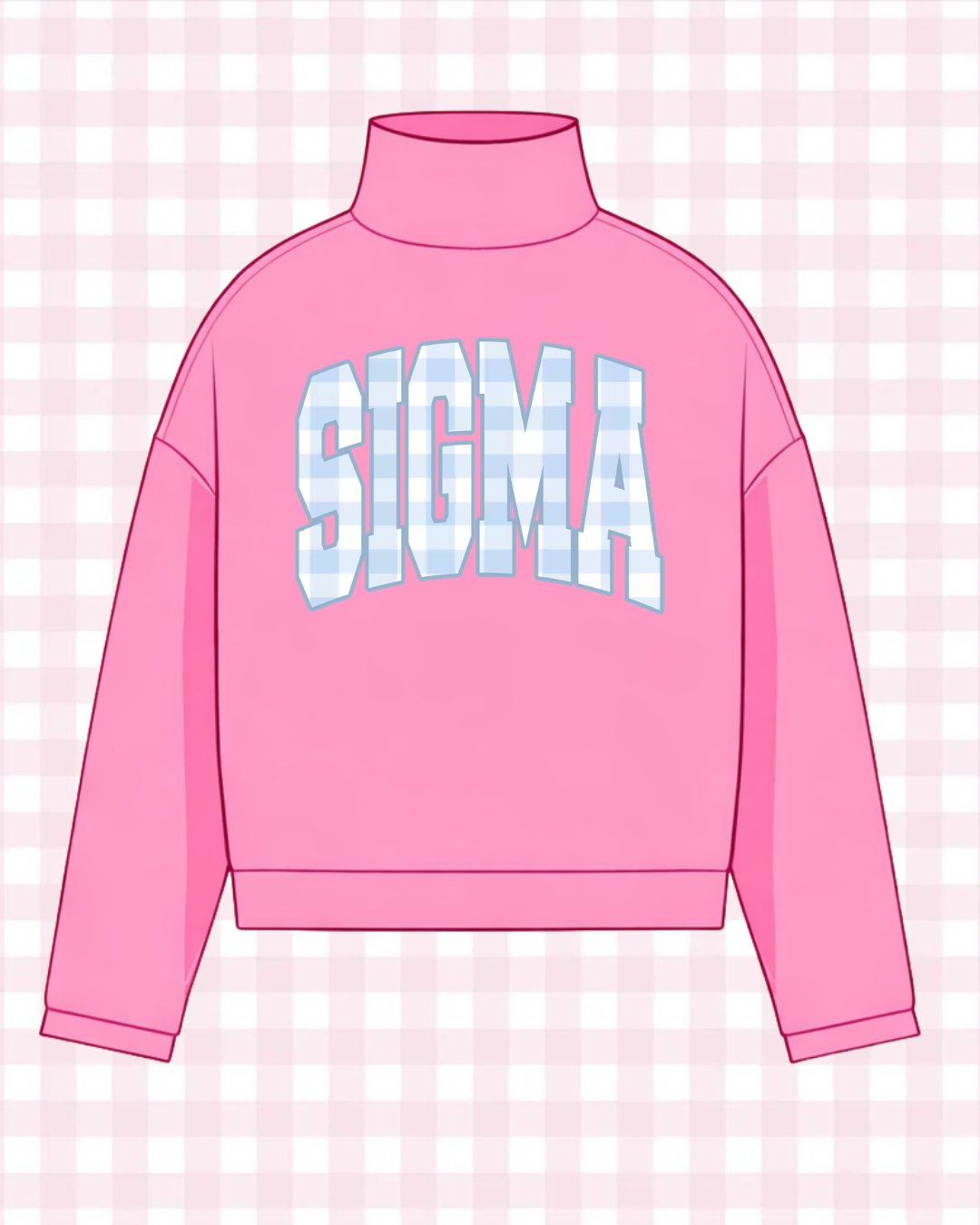 SIGMA MOCK NECK SWEATSHIRT