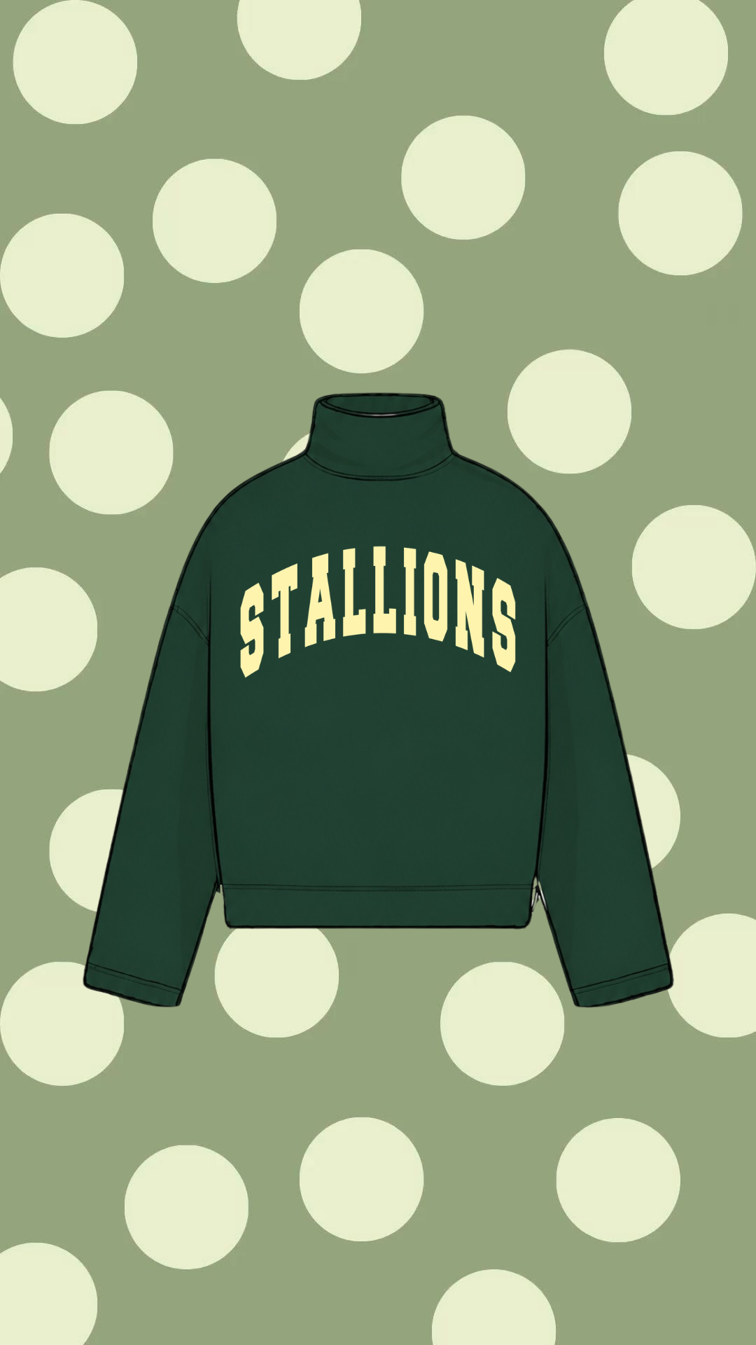 ABAC MOCK NECK SWEATSHIRT