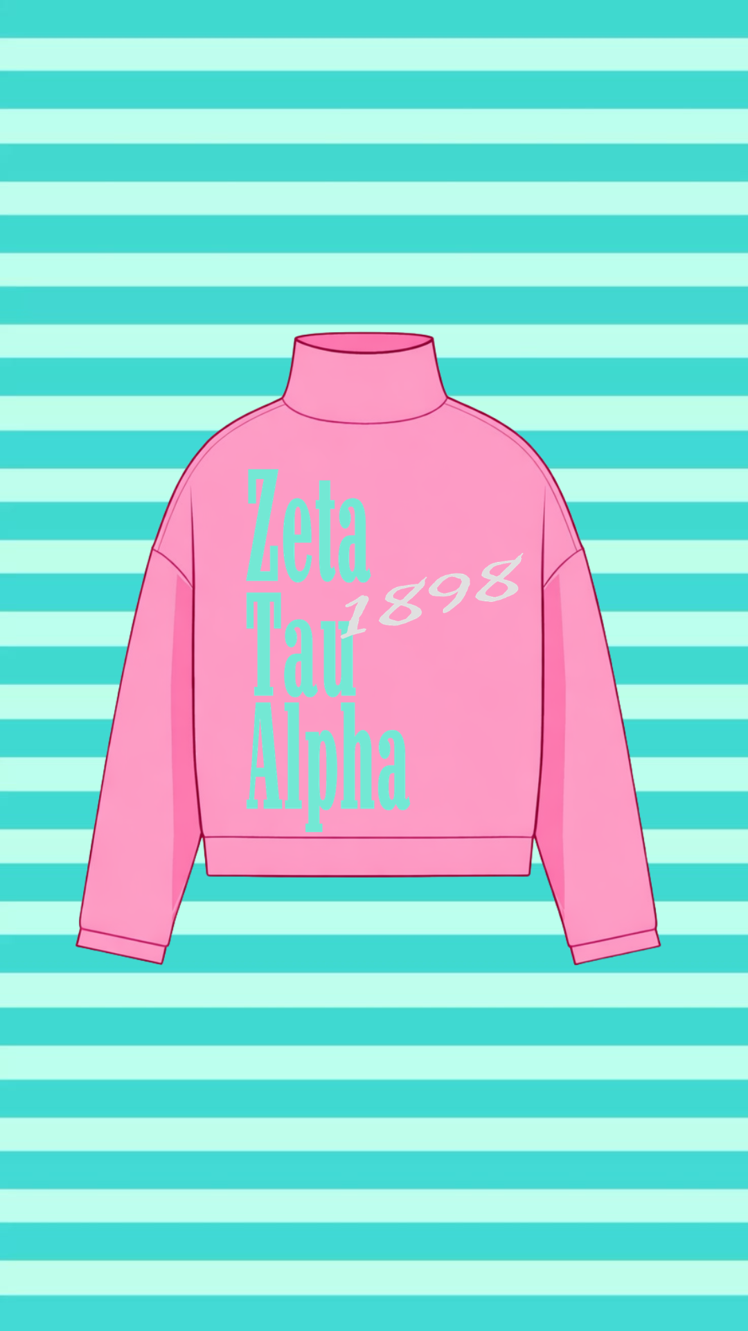 ZETA MOCK NECK SWEATSHIRT
