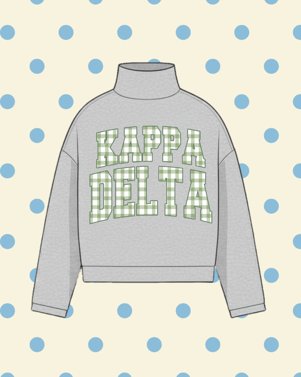 KD MOCK NECK SWEATSHIRT