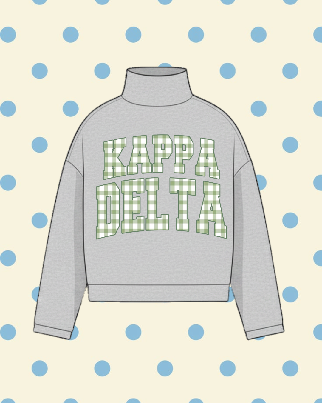 KD MOCK NECK SWEATSHIRT