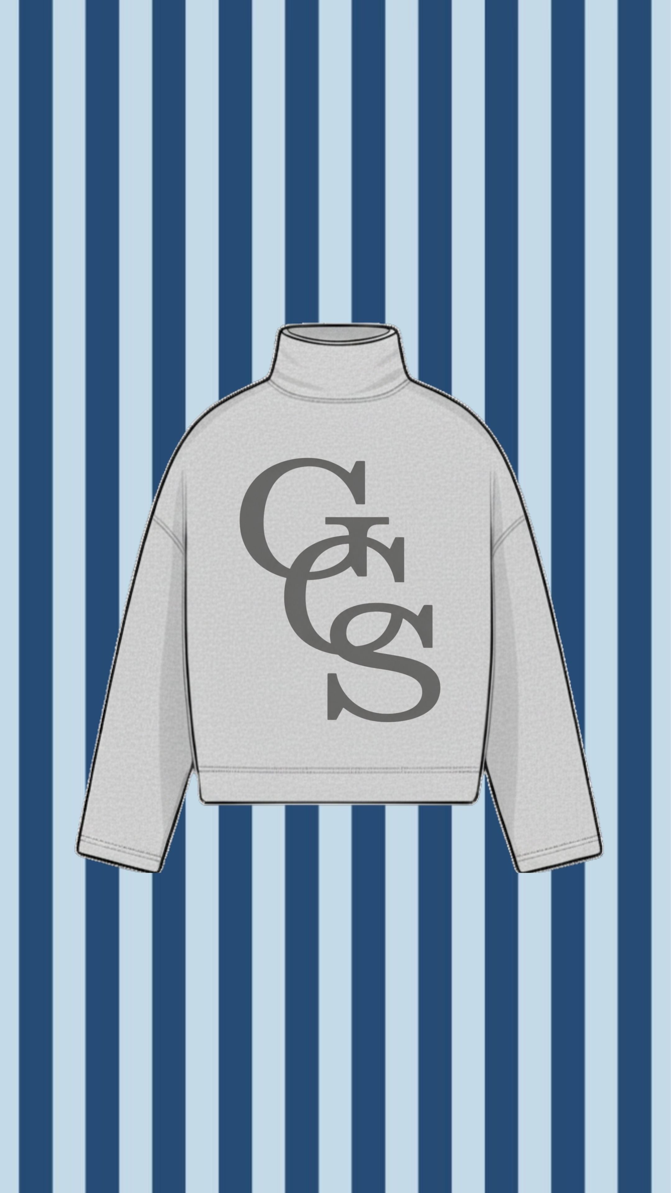 GEORGIA CHRISTIAN VINTAGE WASH MOCK NECK