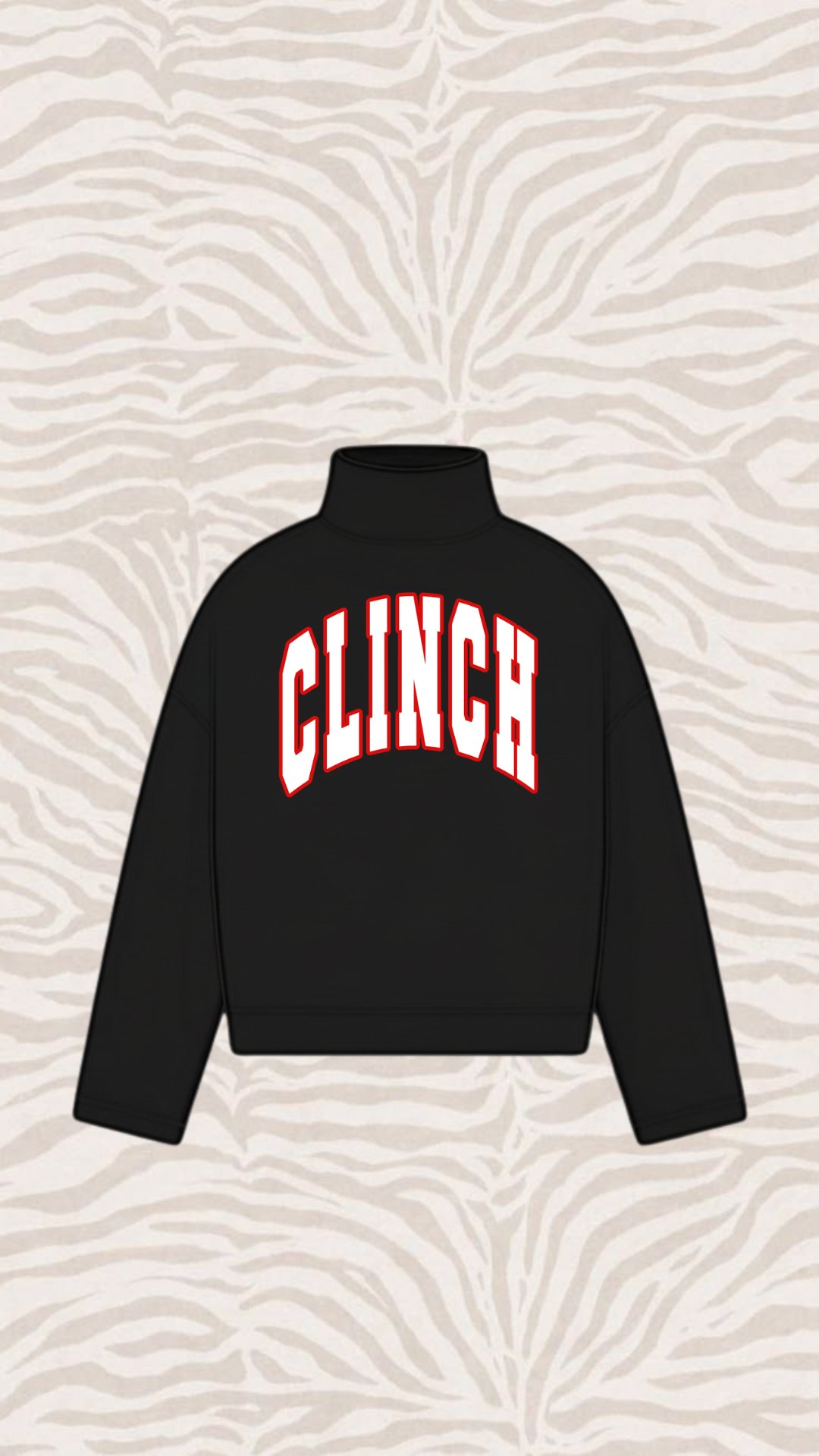 CLINCH COUNTY MOCK NECK