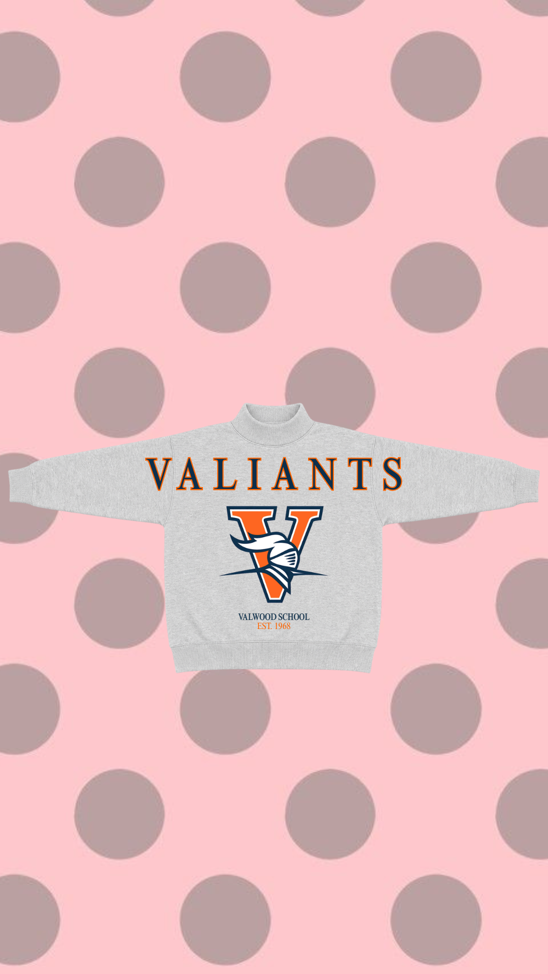 VALWOOD MOCK NECK SWEATSHIRT