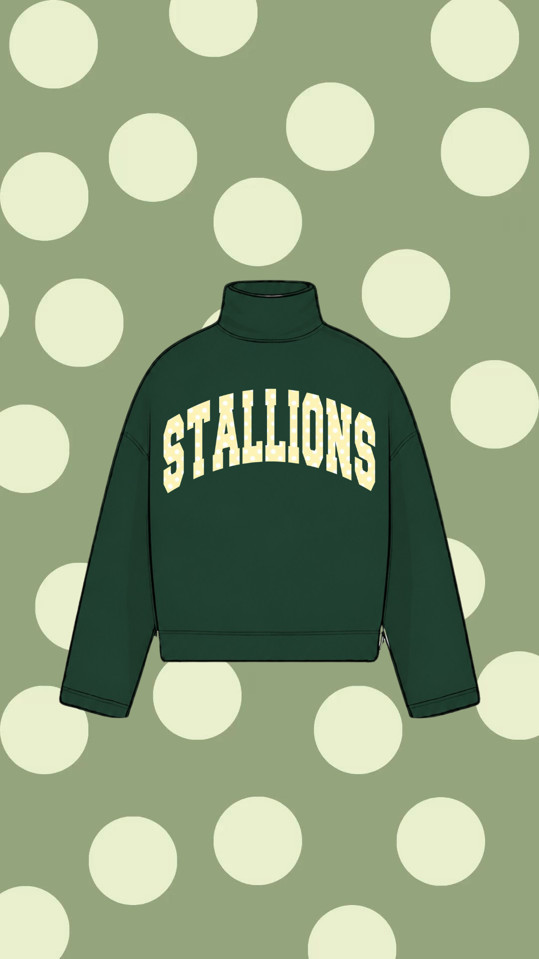 ABAC MOCK NECK SWEATSHIRT