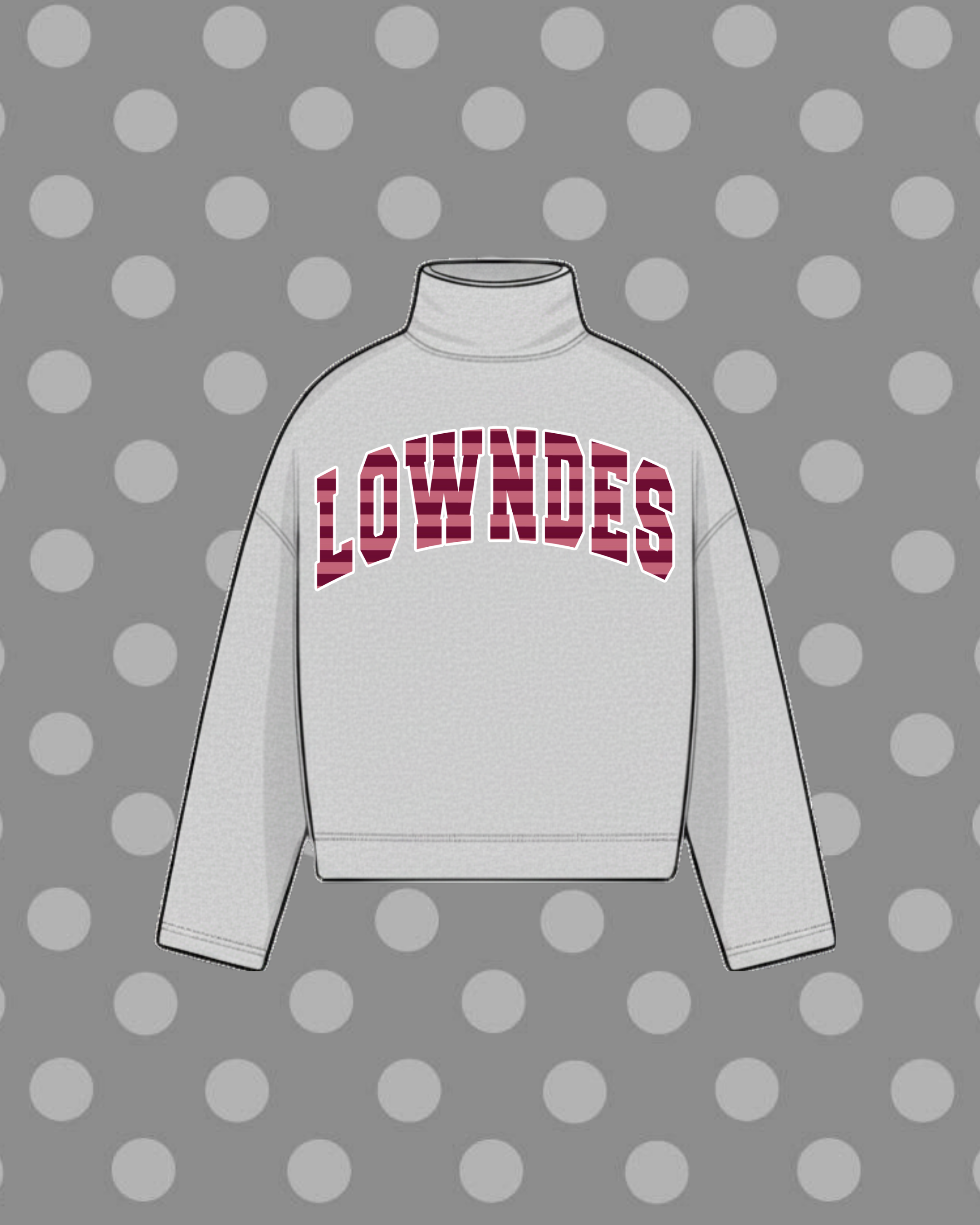 LOWNDES VINTAGE WASH MOCK NECK