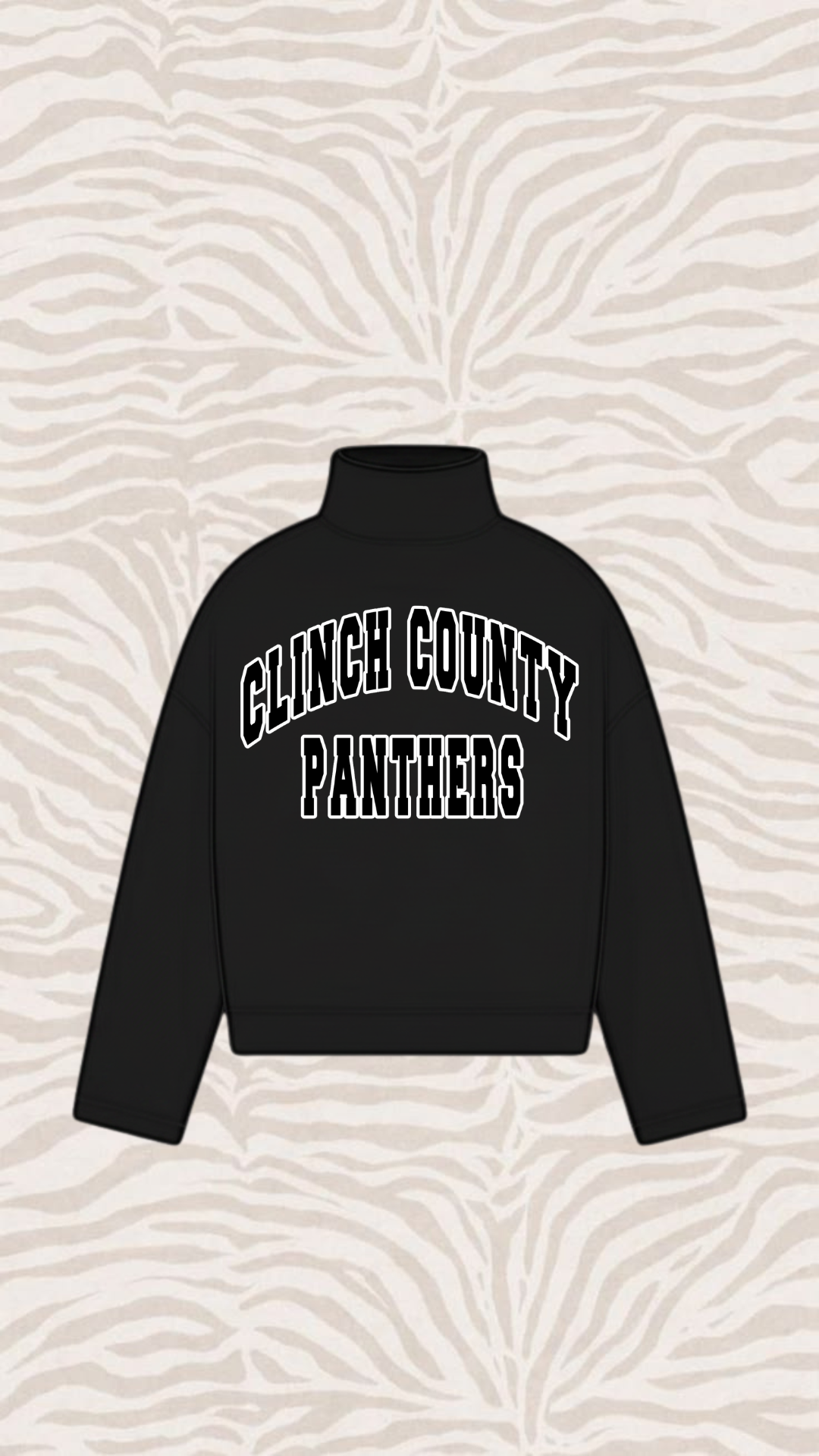 CLINCH COUNTY MOCK NECK