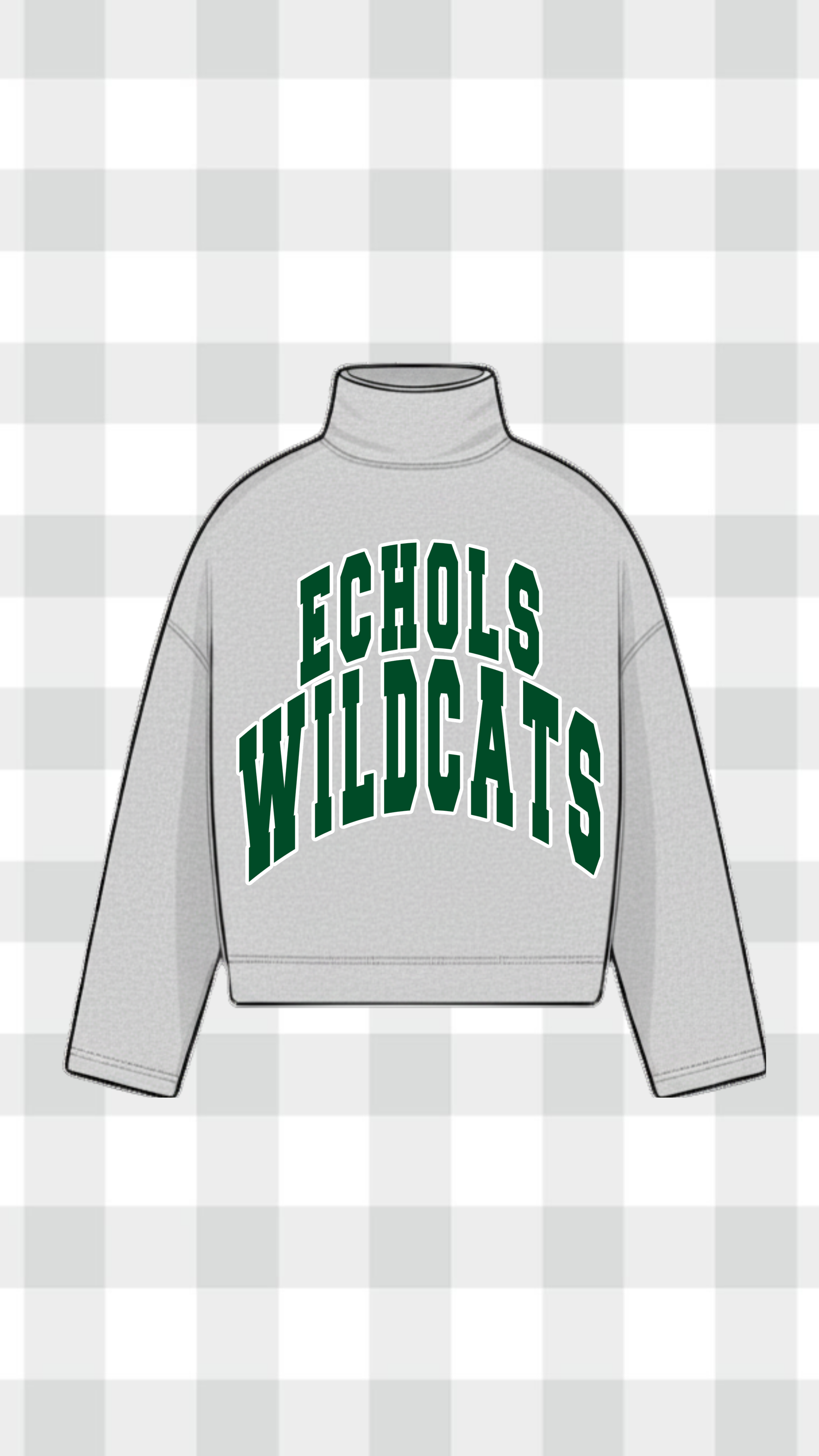 ECHOLS COUNTY VINTAGE WASH MOCK NECK