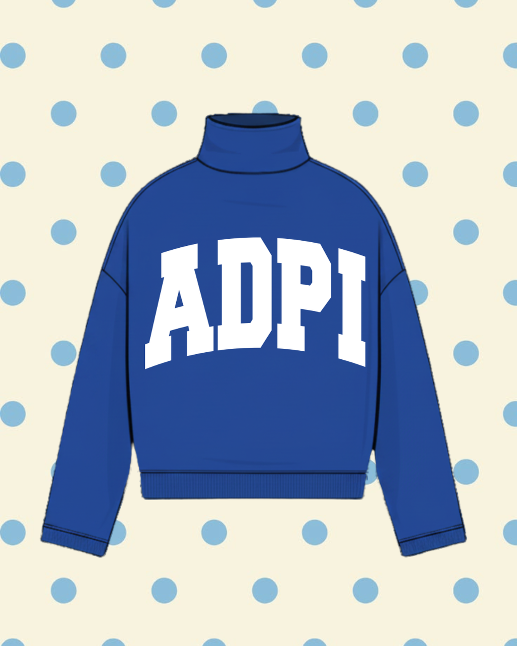ADPI MOCK NECK SWEATSHIRT