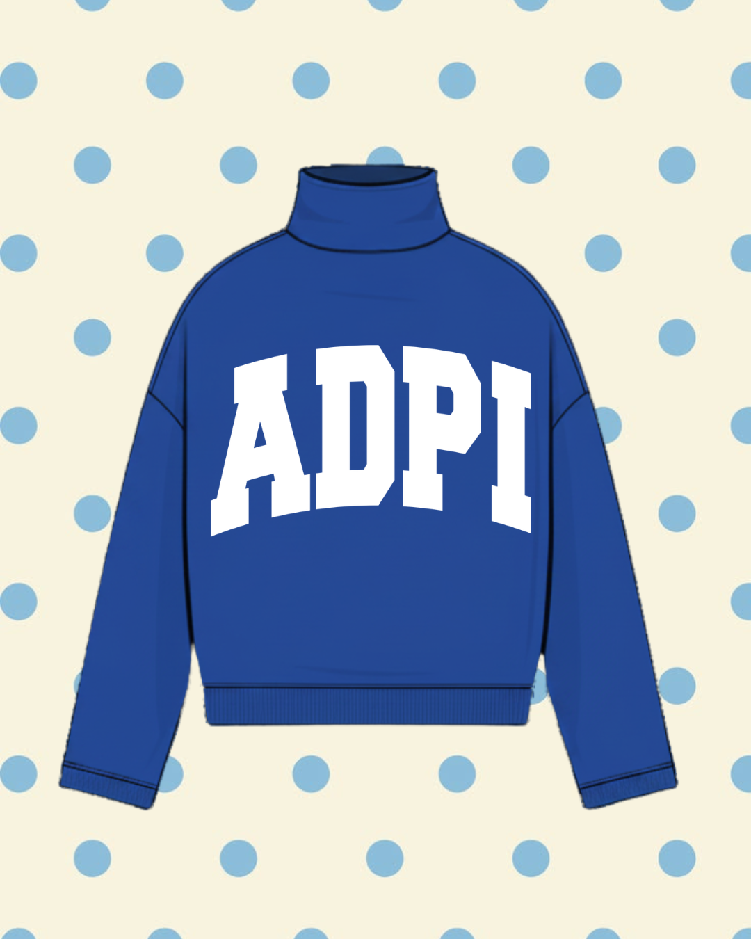ADPI MOCK NECK SWEATSHIRT