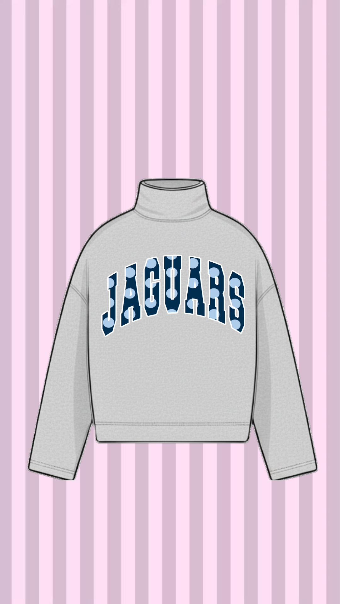 AUGUSTA UNIVERSITY VINTAGE WASH MOCK NECK SWEATSHIRT