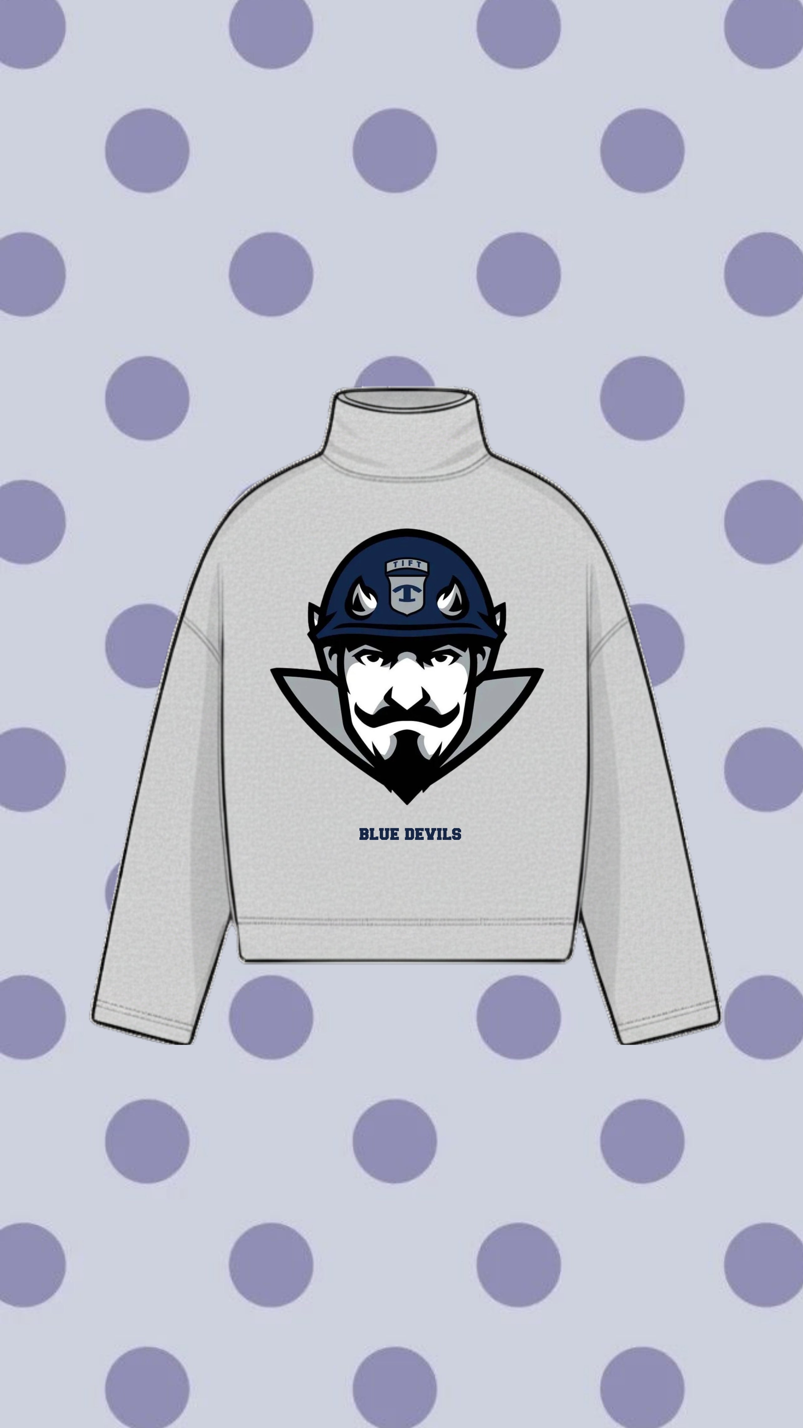 TIFT COUNTY VINTAGE WASH MOCK NECK
