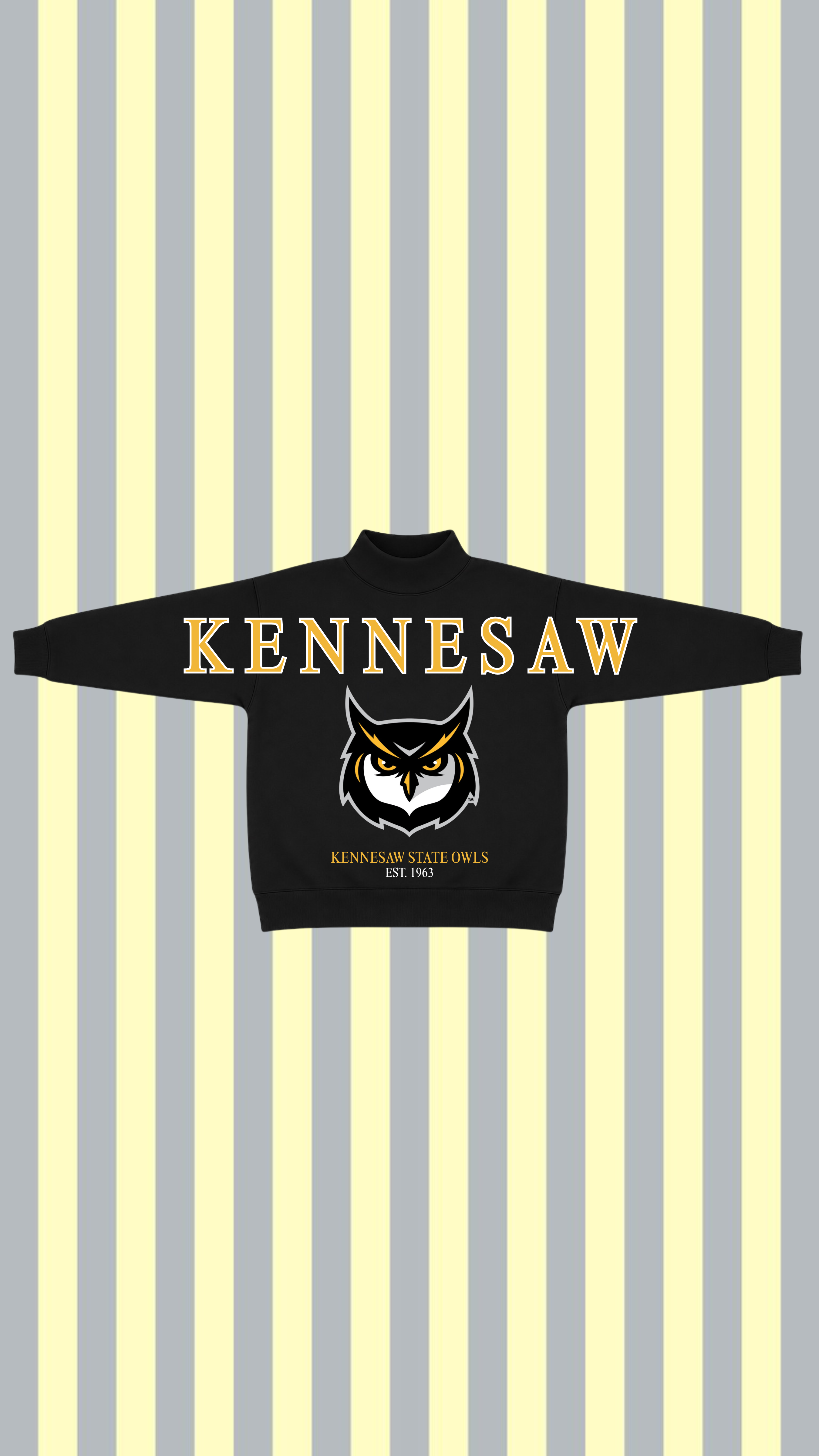 KENNESAW MOCK NECK SWEATSHIRT