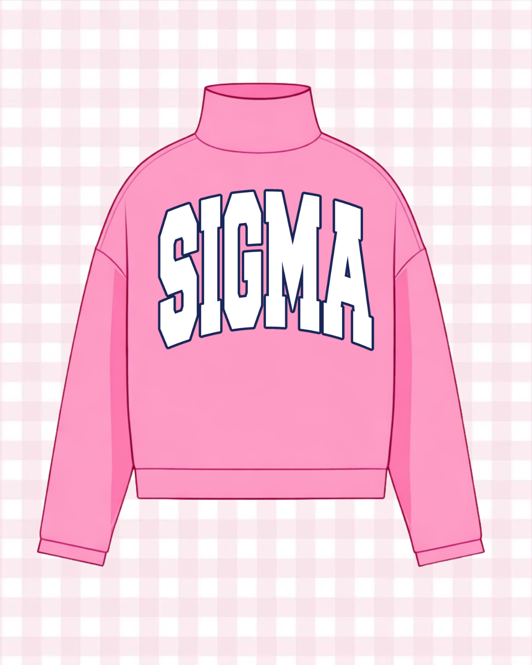 SIGMA MOCK NECK SWEATSHIRT