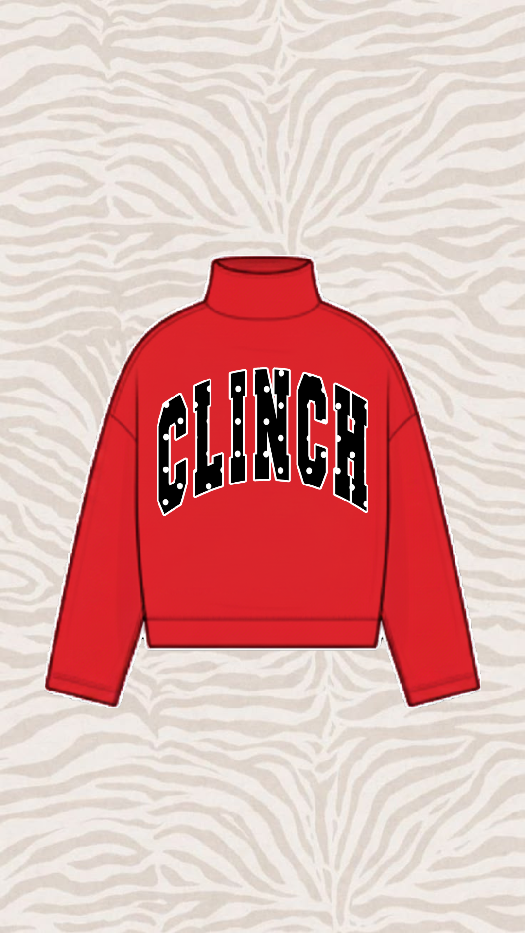 CLINCH COUNTY MOCK NECK