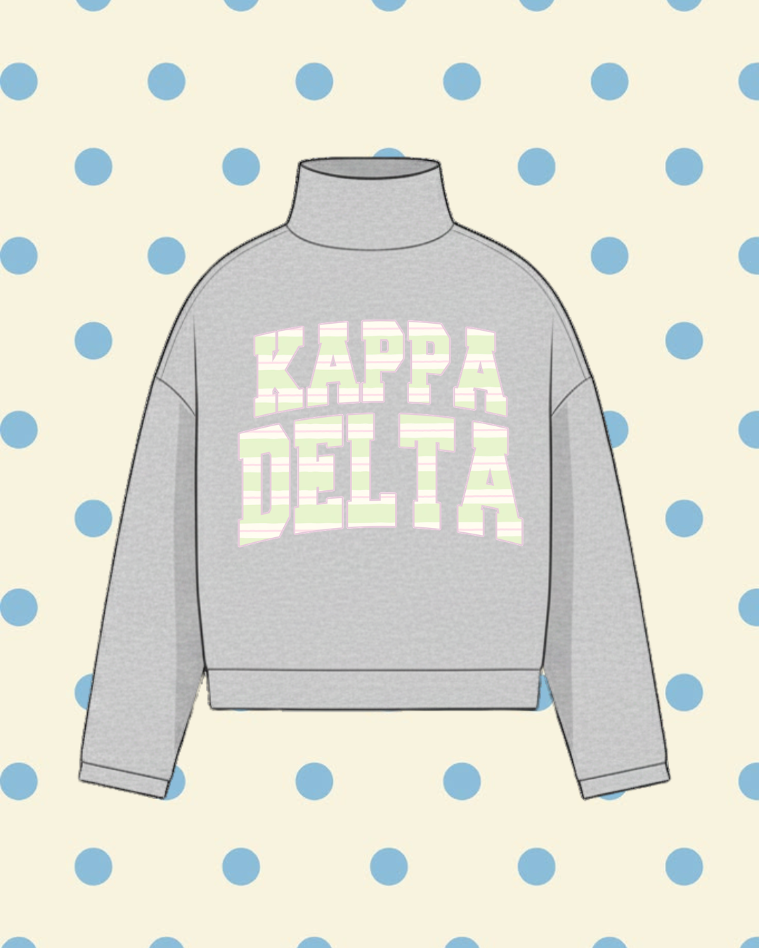 KD MOCK NECK SWEATSHIRT