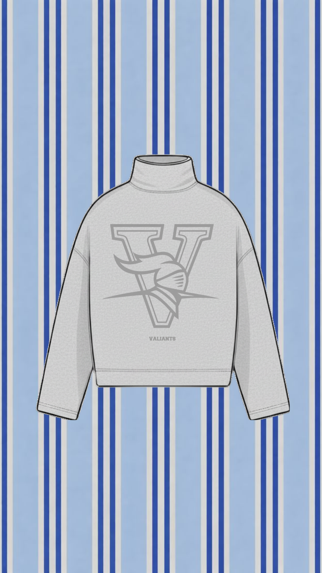 VALWOOD VINTAGE WASH MOCK NECK
