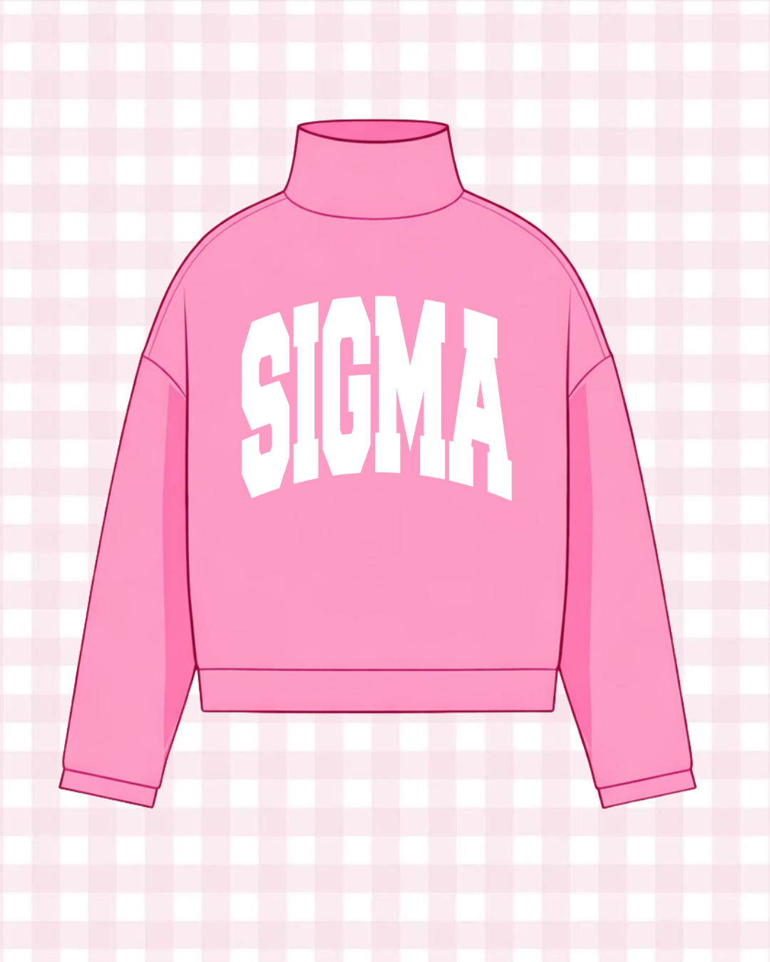 SIGMA MOCK NECK SWEATSHIRT