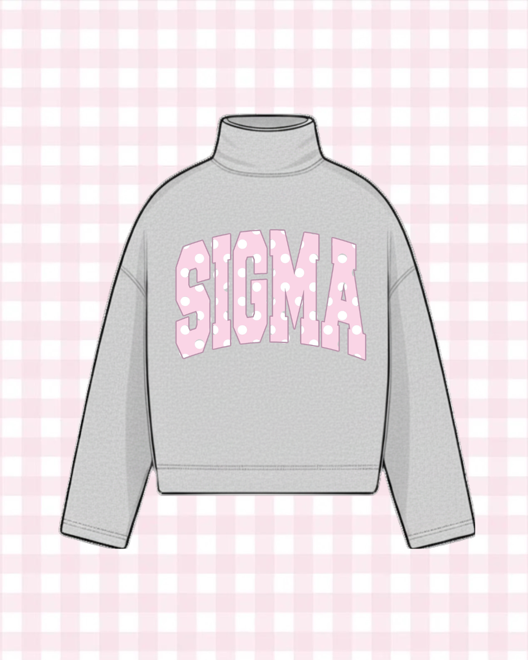 SIGMA MOCK NECK SWEATSHIRT