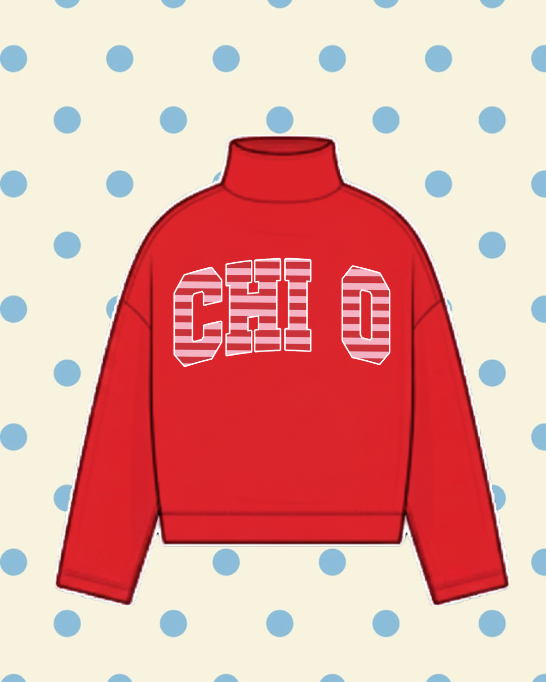 CHI O MOCK NECK