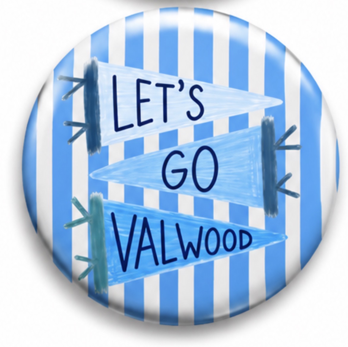 VALWOOD GAME DAY BUTTON