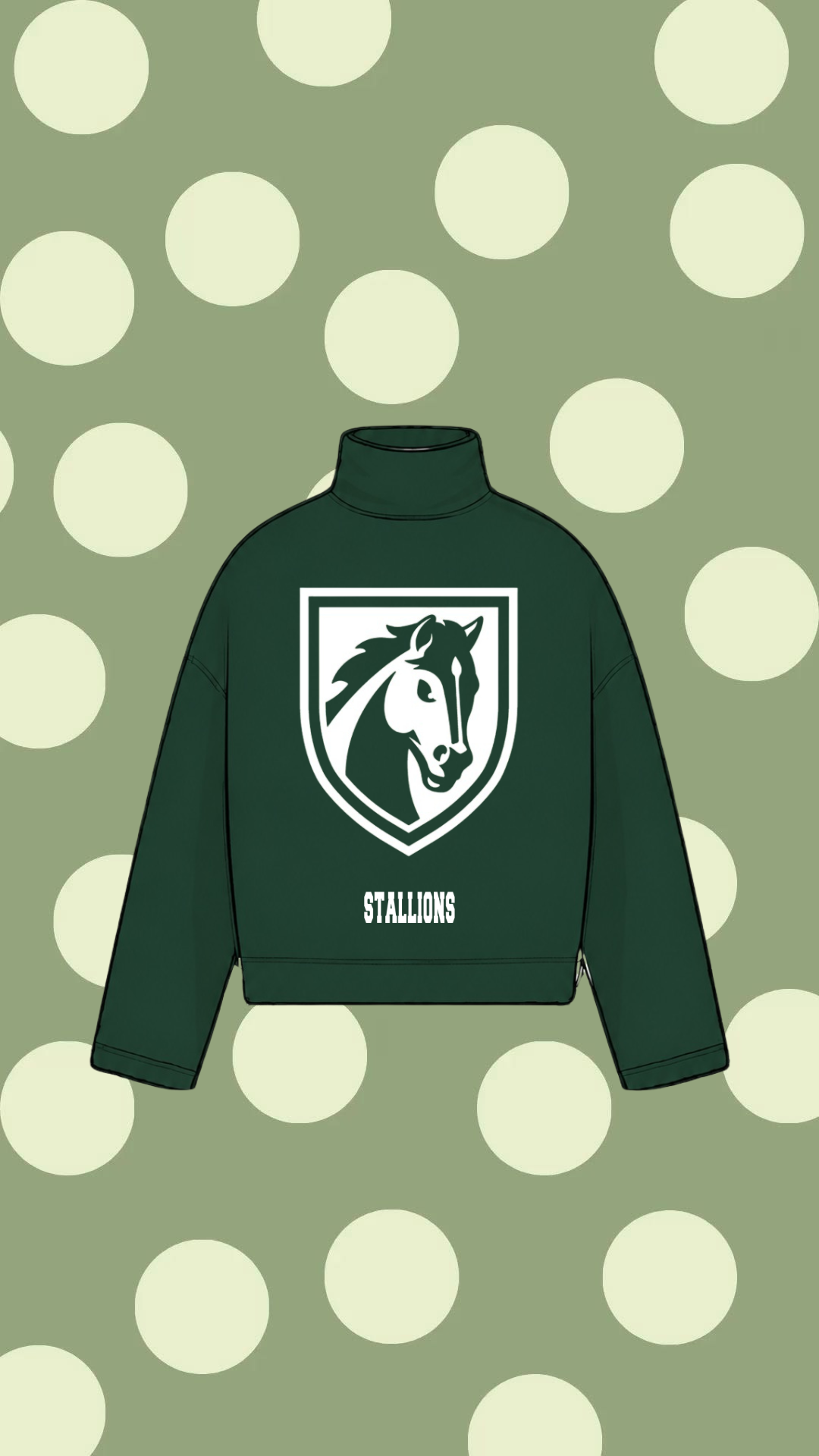 ABAC MOCK NECK SWEATSHIRT