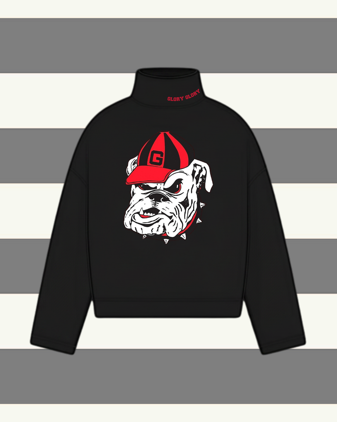 UGA MOCK NECK