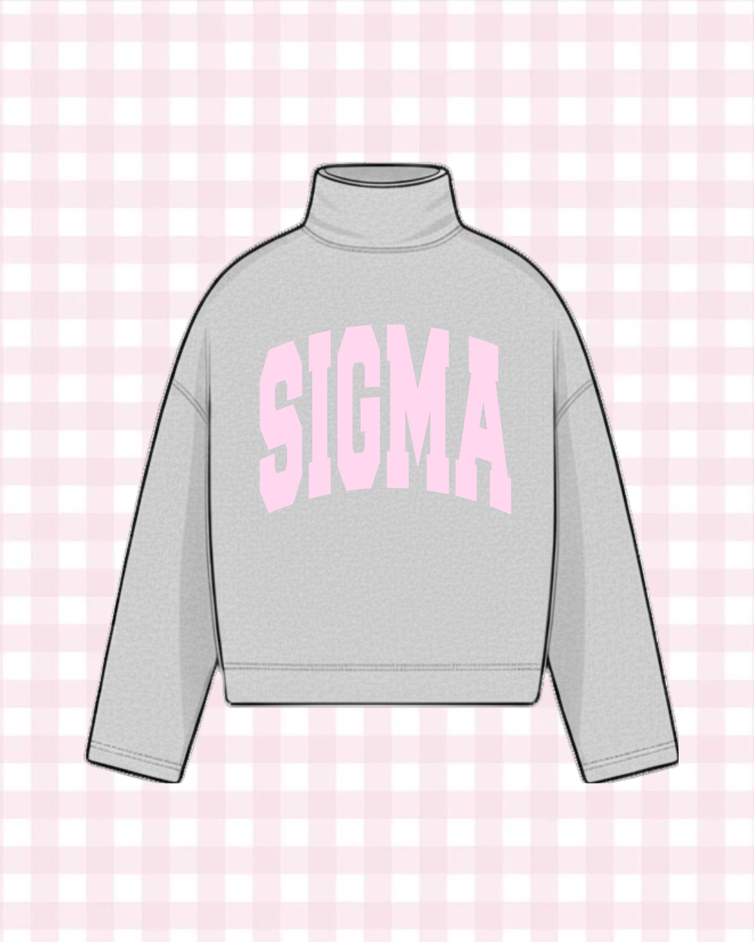 SIGMA MOCK NECK SWEATSHIRT