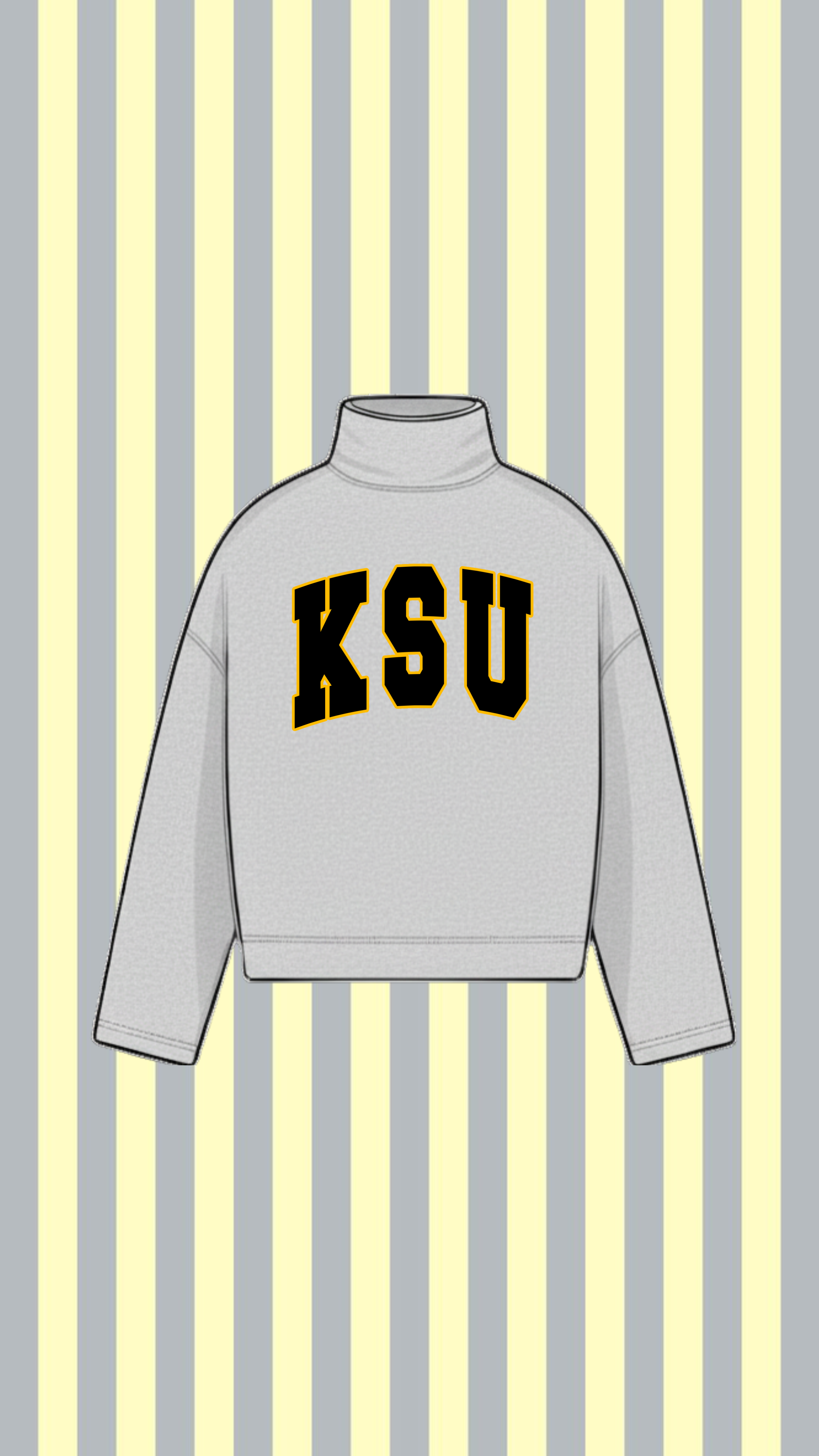 KENNESAW MOCK NECK SWEATSHIRT