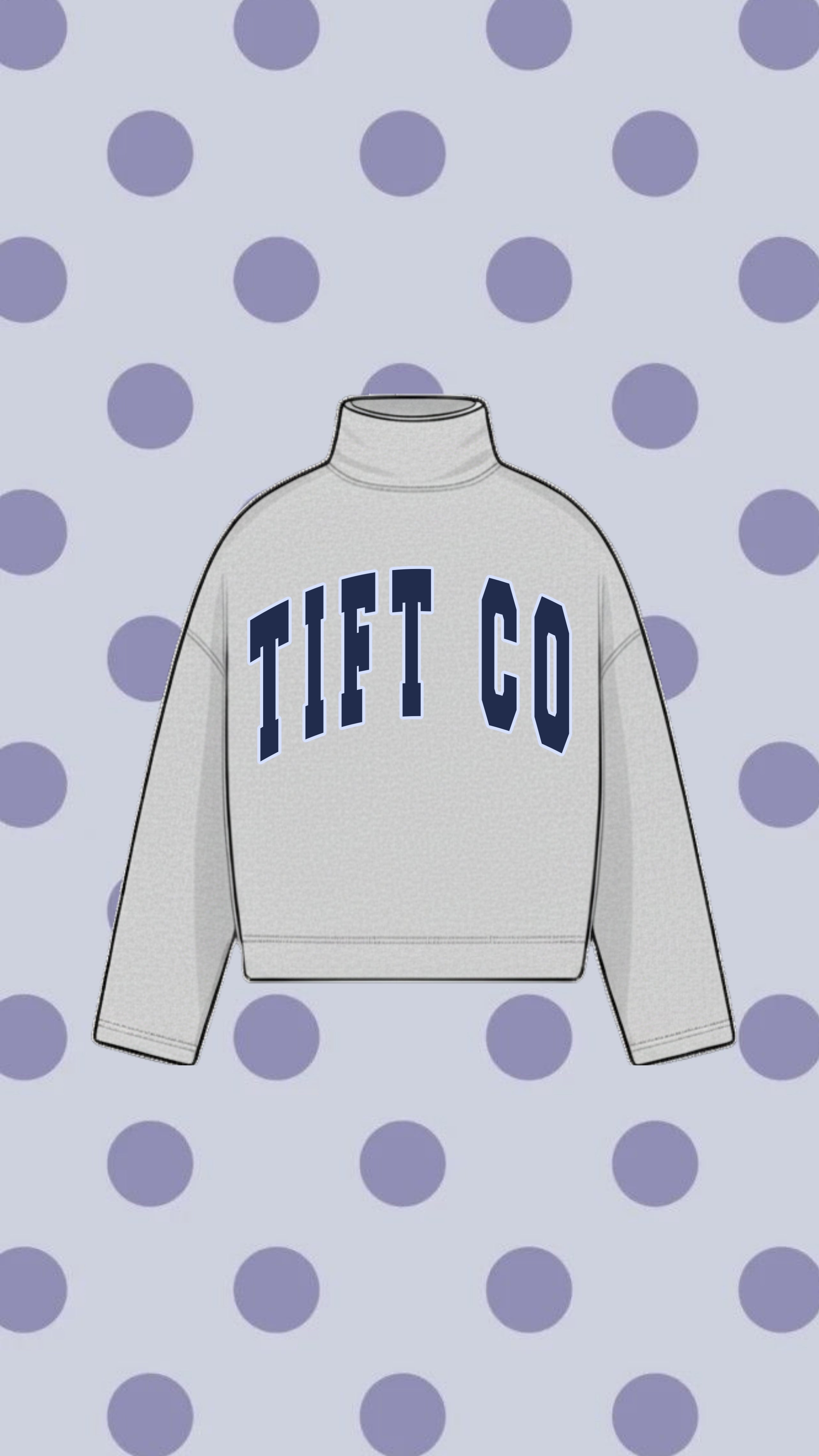 TIFT COUNTY VINTAGE WASH MOCK NECK