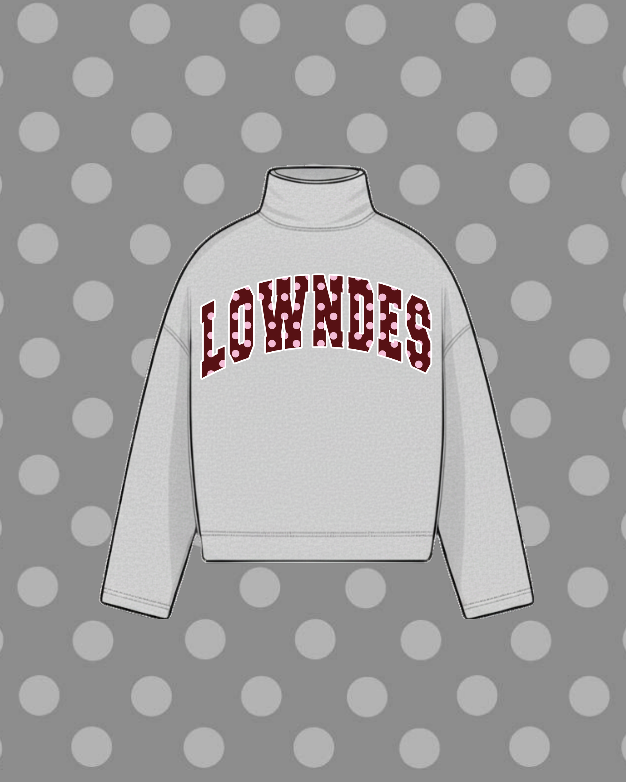 LOWNDES VINTAGE WASH MOCK NECK