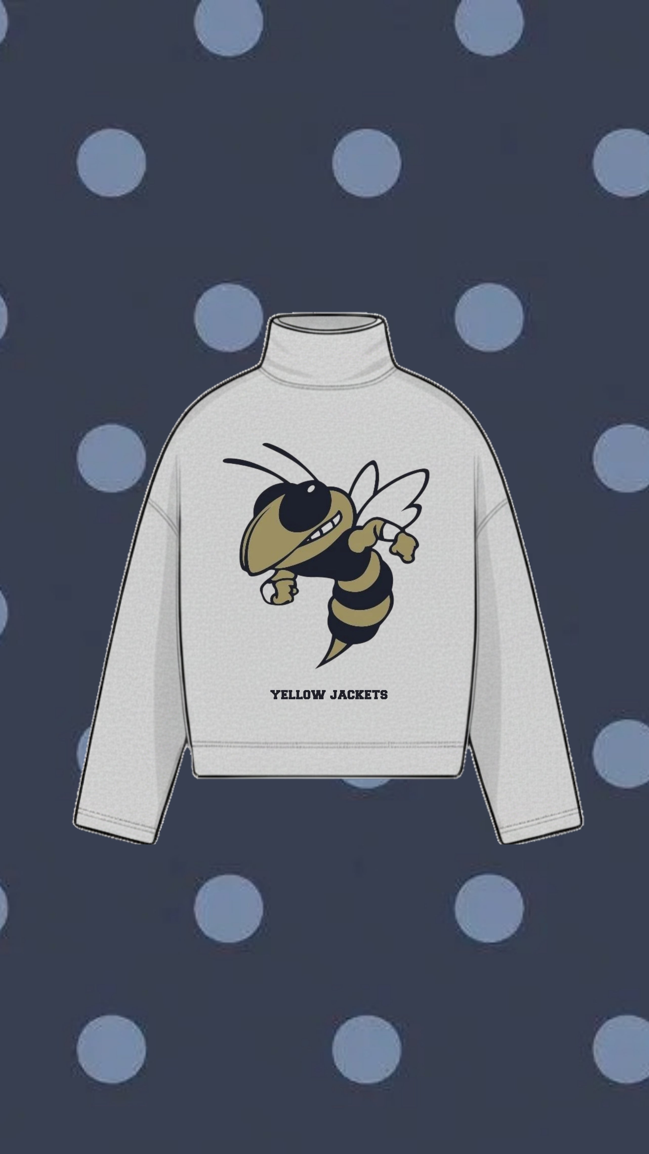 THOMAS COUNTY CENTRAL MOCK NECK