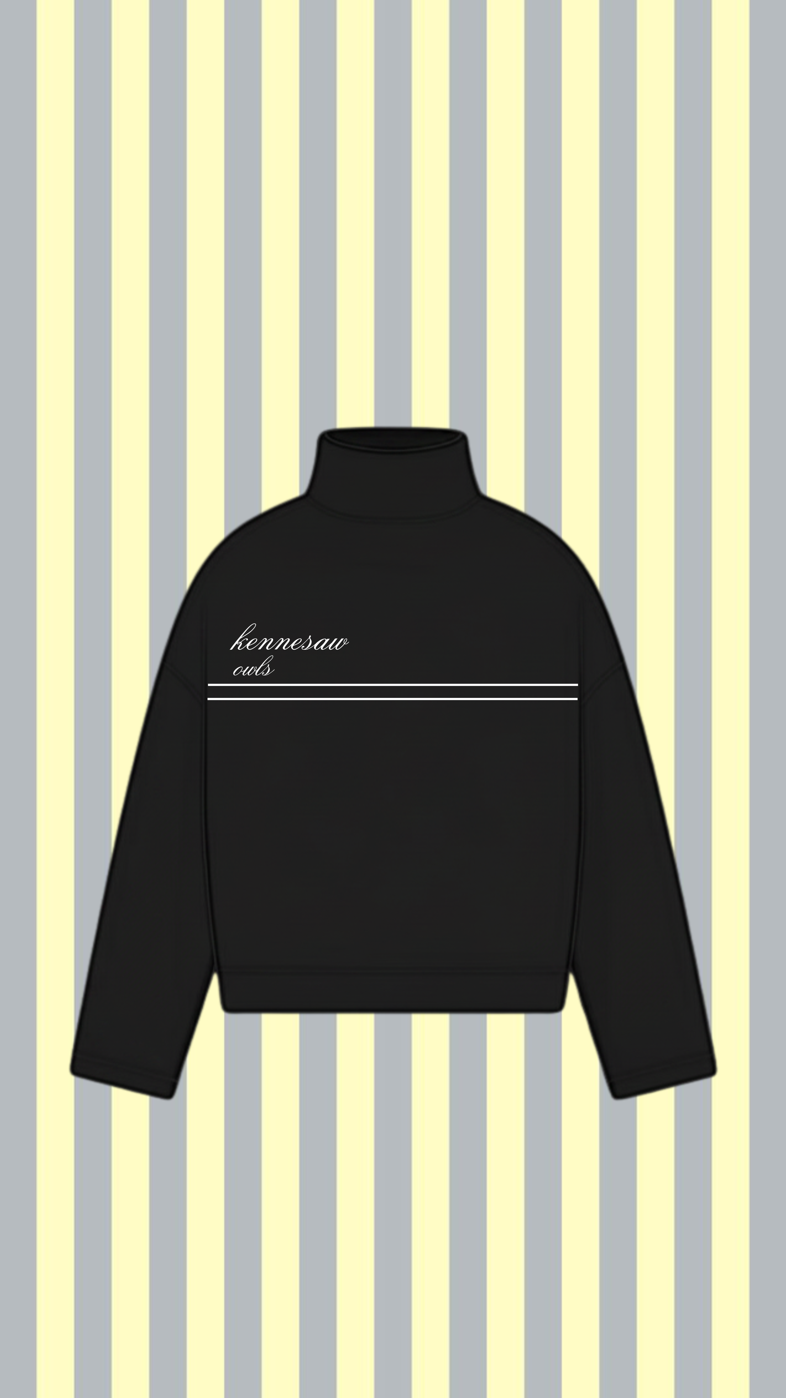 KENNESAW MOCK NECK SWEATSHIRT