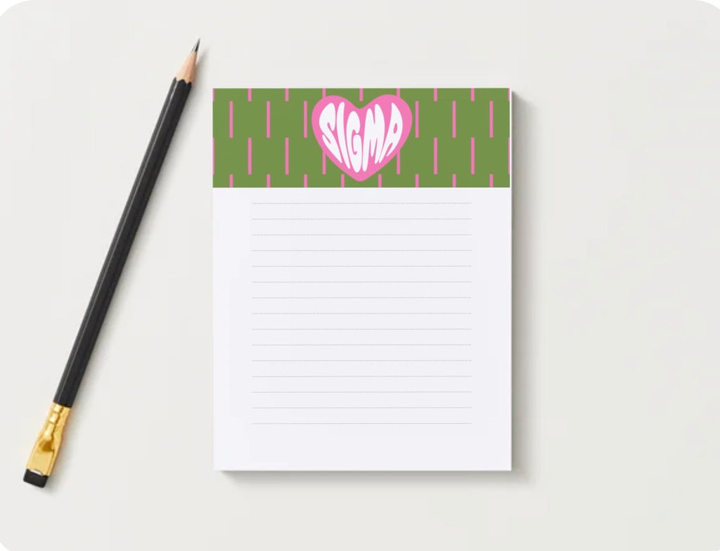 SIGMA DELTA THETA NOTEPAD