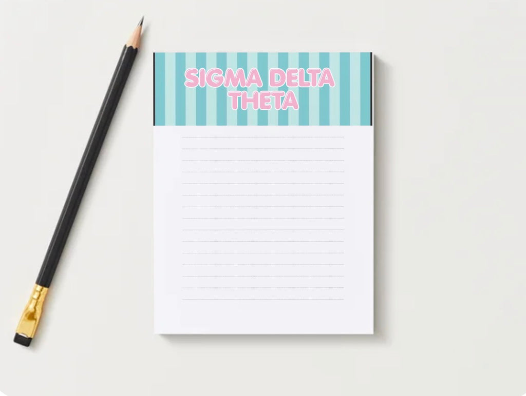 SIGMA DELTA THETA NOTEPAD