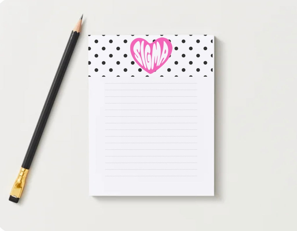 SIGMA DELTA THETA NOTEPAD