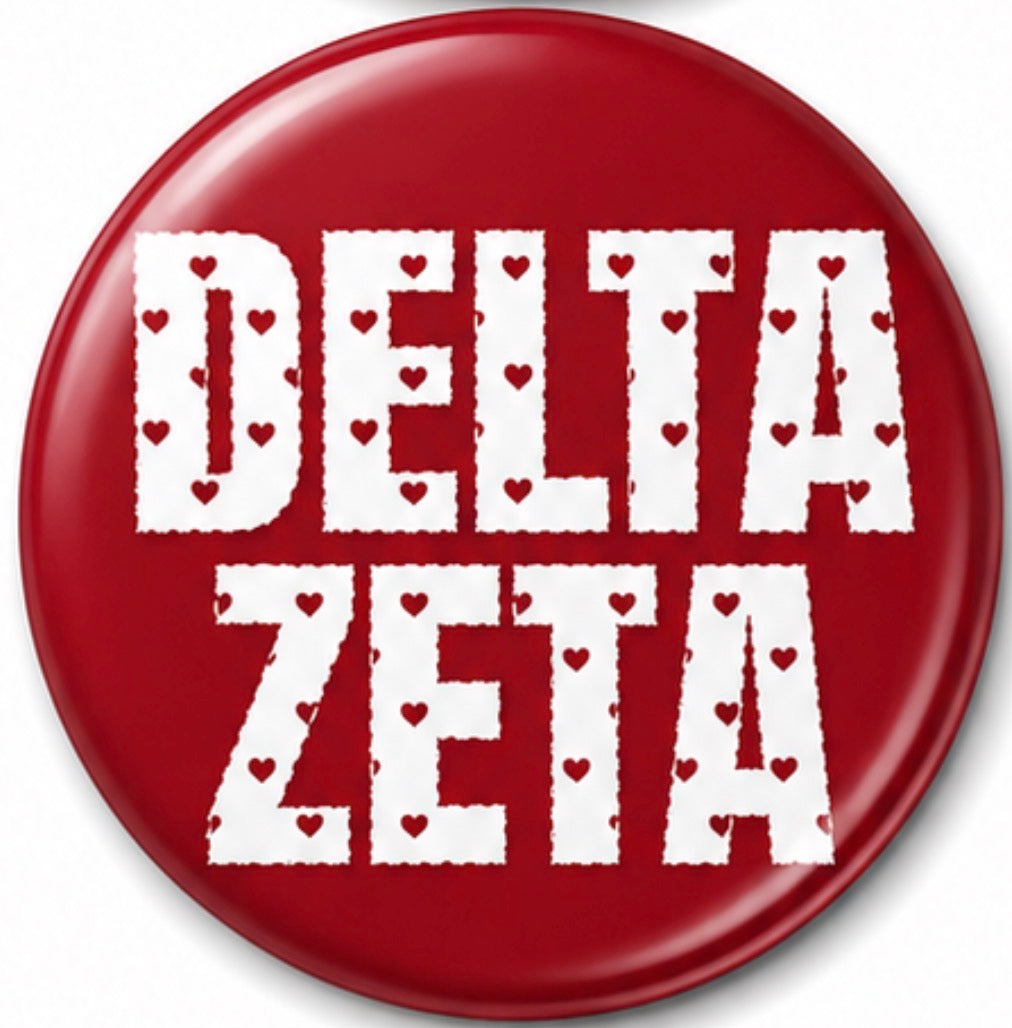 DELTA ZETA BUTTON