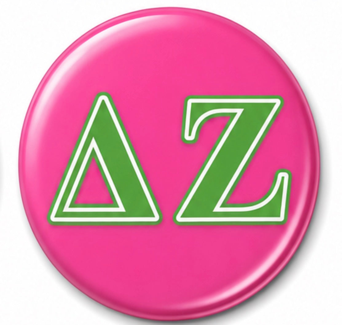 DELTA ZETA BUTTON