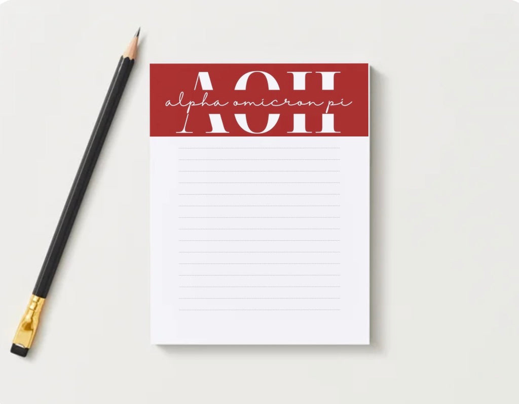 AOII NOTEPAD