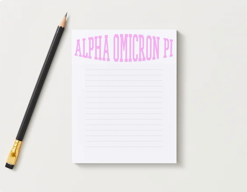 AOII NOTEPAD