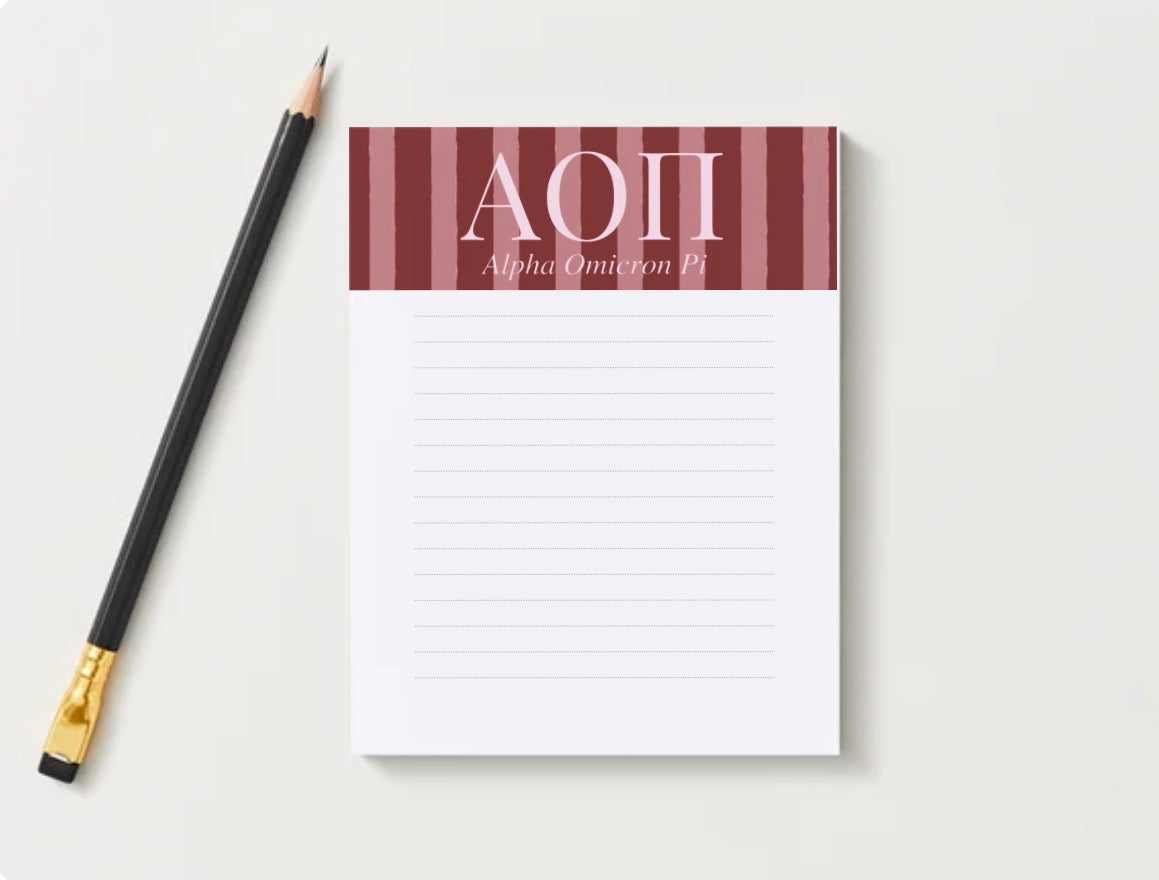 AOII NOTEPAD