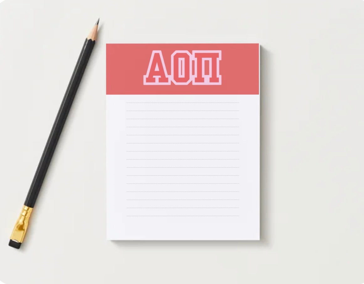 AOII NOTEPAD