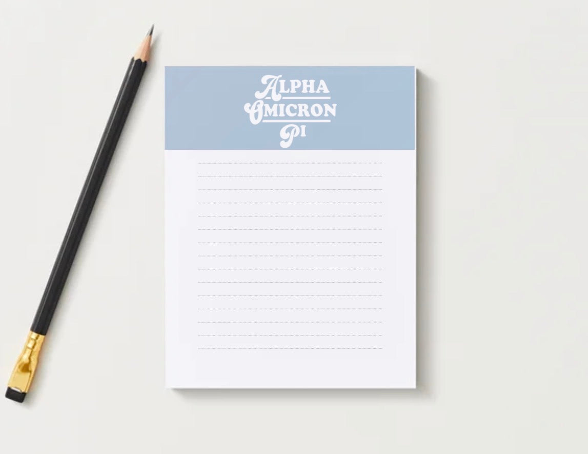 AOII NOTEPAD