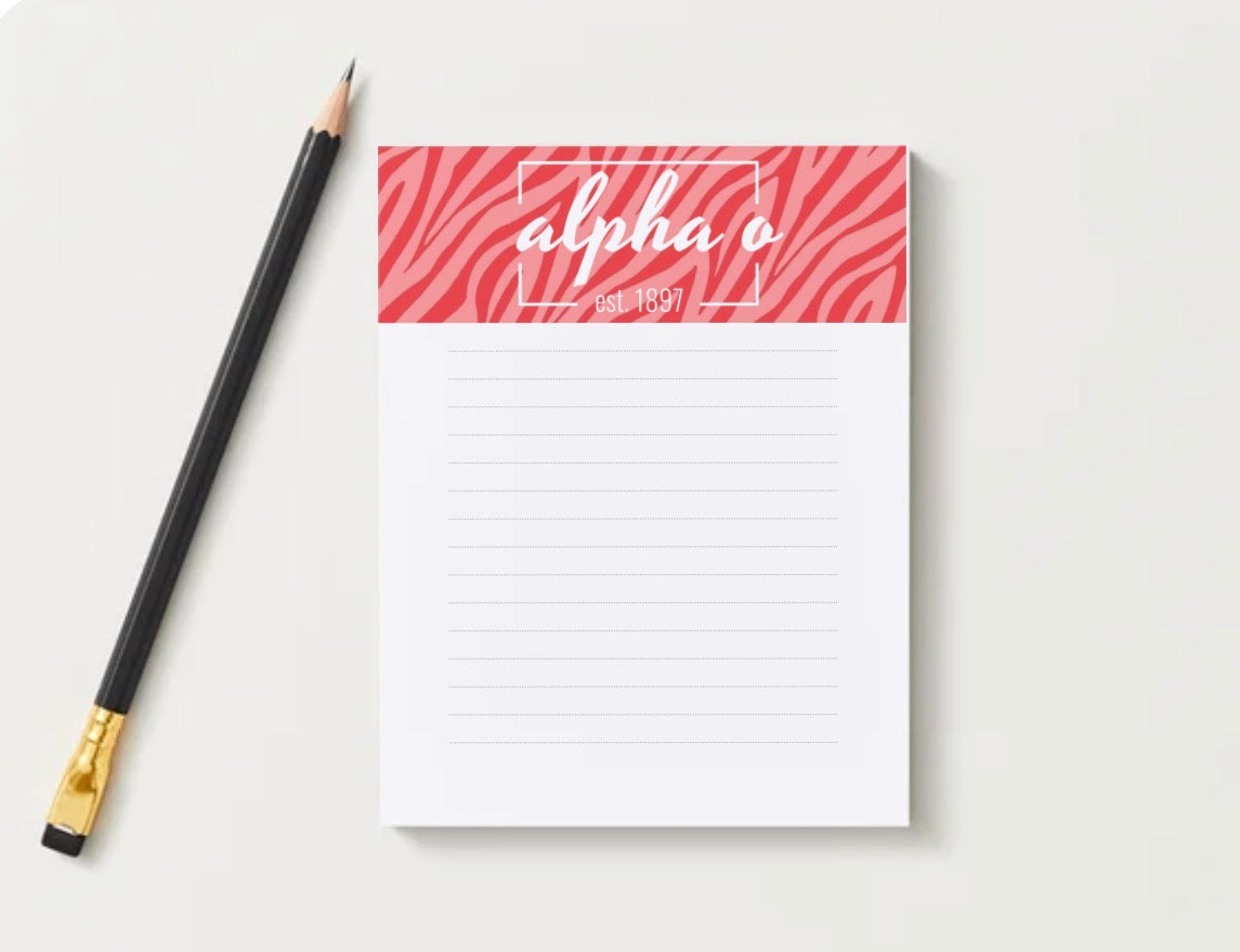 AOII NOTEPAD