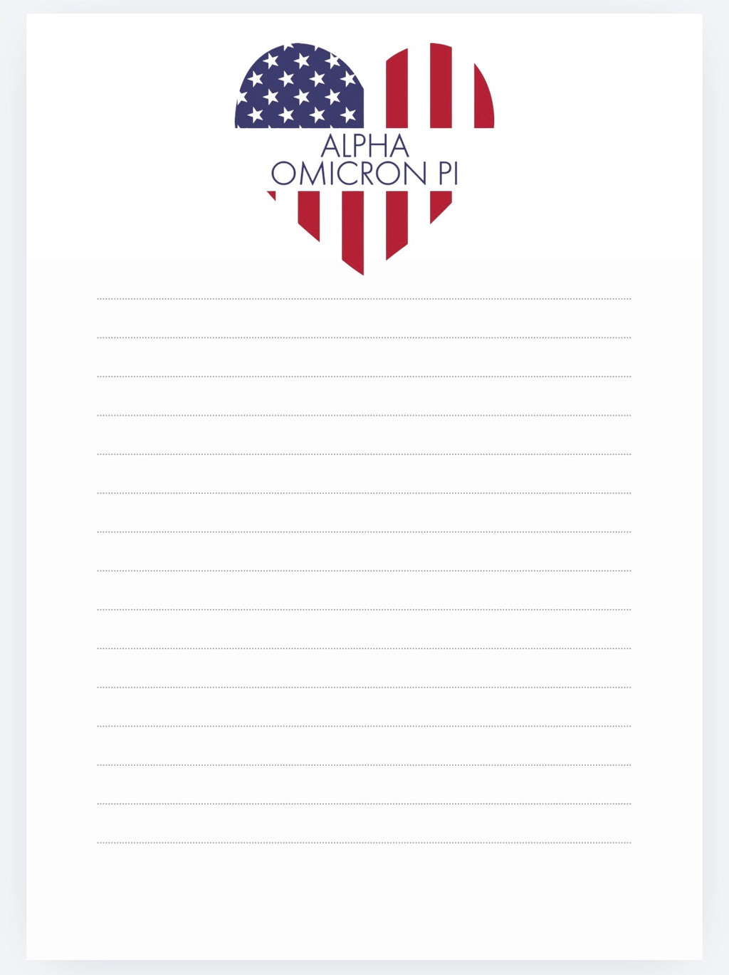 AOII NOTEPAD