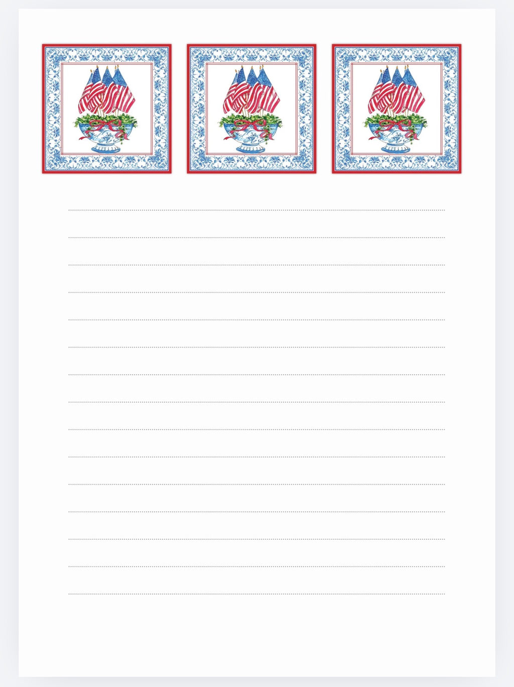 AMERICANA NOTEPAD