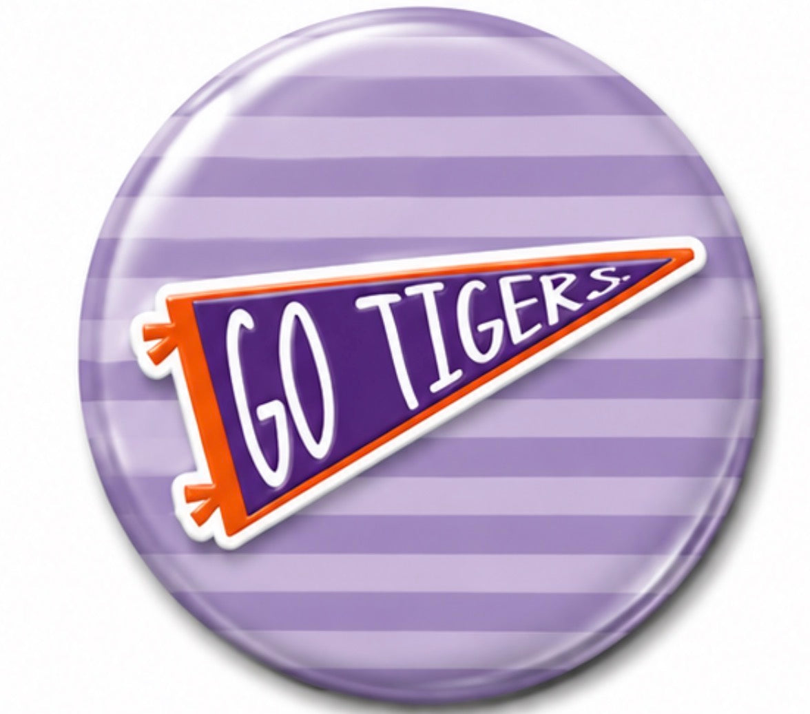 CLEMSON BUTTON